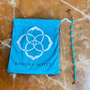 Kendra scott Turquoise bracelet gold